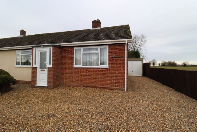 Thumbnail Semi-detached bungalow for sale in Mill Road, Forncett St. Peter, Norwich