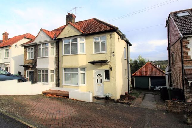 Thumbnail Semi-detached house for sale in Hempshaw Avenue, Banstead