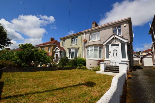 Thumbnail Semi-detached house for sale in Victoria Road, Plymouth, Devon