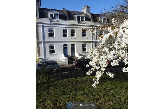 The Front Of The House In Spring