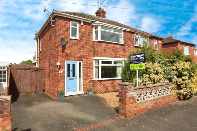Thumbnail Semi-detached house for sale in Poulter Avenue, Stanground, Peterborough