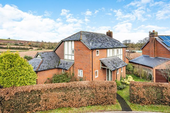 Thumbnail Detached house for sale in Trumps Orchard, Cullompton, Devon