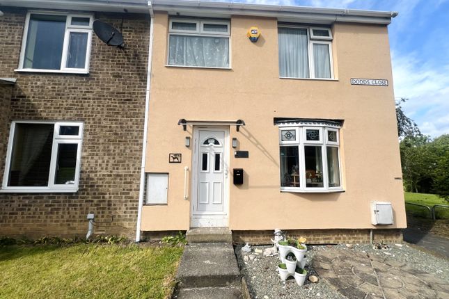 Thumbnail End terrace house for sale in Dodds Close, Wheatley Hill, Durham, County Durham