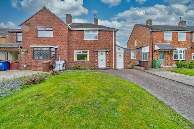 Semi-detached house for sale in Wellington Drive, Cannock