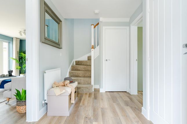 The Welcoming Entrance Hallway Is A Light And Airy Space Within The Spacious Trusdale