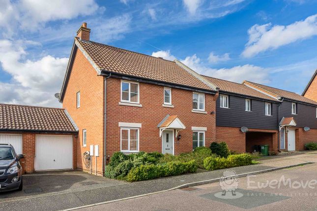 Thumbnail Detached house for sale in Cringleford, Norwich