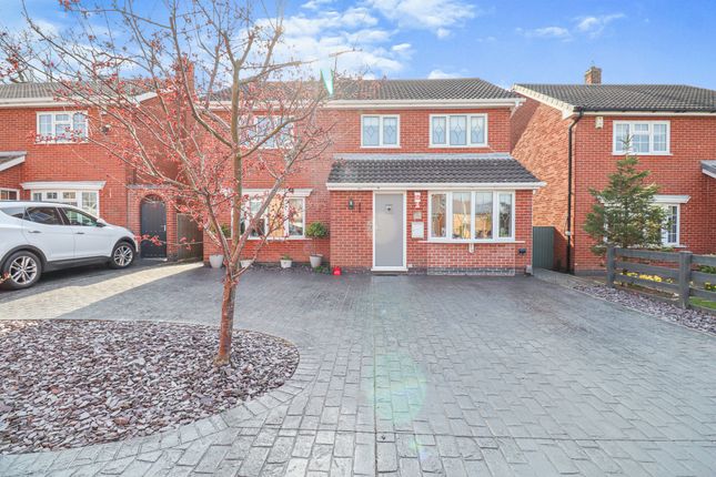 Detached house for sale in Farmers Close, Glenfield, Leicester, Leicestershire