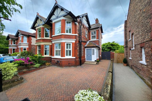 Semi-detached house for sale in Grappenhall Road, Stockton Heath, Warrington