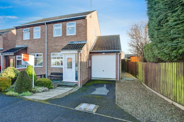 Thumbnail Semi-detached house for sale in Fairney Close, Ponteland, Newcastle Upon Tyne, Northumberland
