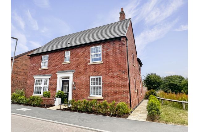 Detached house for sale in Garner Way, Leicester