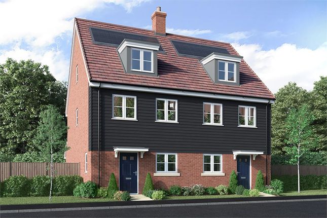 Thumbnail Semi-detached house for sale in "Edale" at Winchester Road, Botley, Southampton