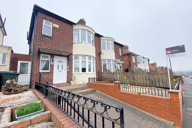 Thumbnail Semi-detached house for sale in Western Avenue, West Denton, Newcastle Upon Tyne