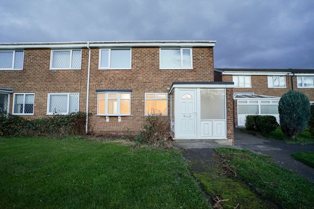 Thumbnail End terrace house to rent in Fellside, Birtley, Chester Le Street