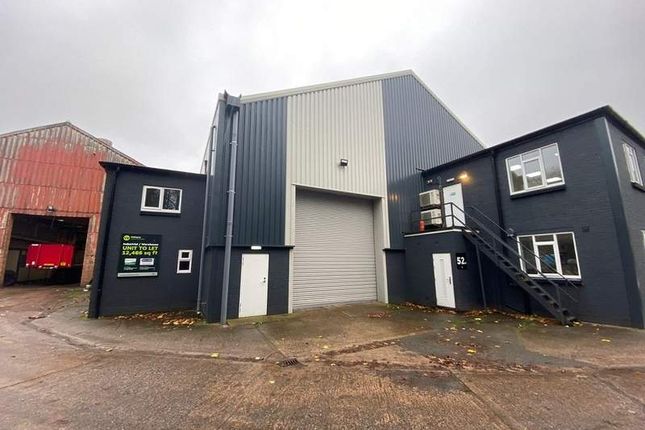 Light industrial to let in Unit 52A, Wellington Industrial Estate Bean Road, Coseley