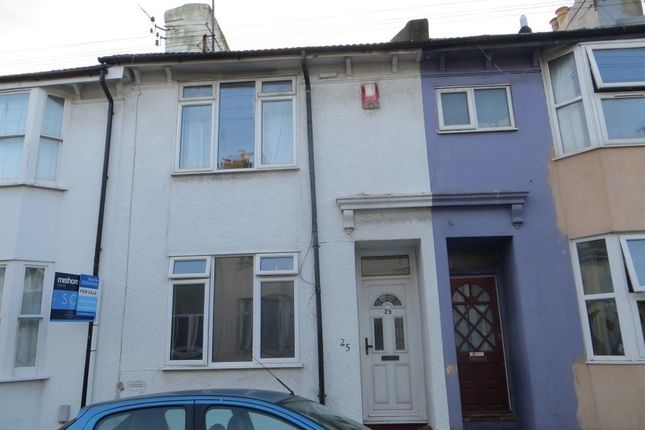 Thumbnail Terraced house to rent in St. Mary Magdalene Street, Brighton