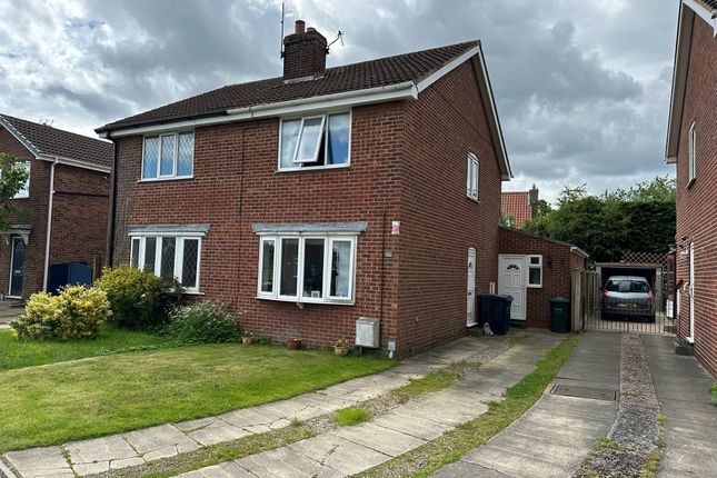 Thumbnail Semi-detached house for sale in Sycamore Road, Barlby, Selby