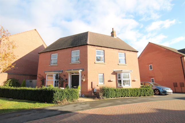 Thumbnail Detached house for sale in John Starbuck Close, Coalville, Leicestershire