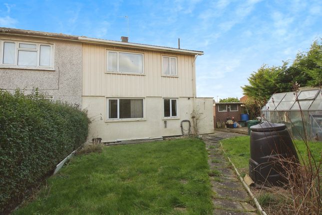 Semi-detached house for sale in Welland Vale Road, Corby
