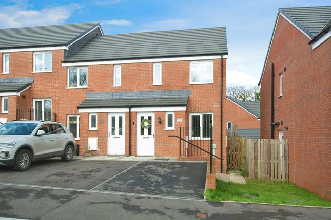 Thumbnail Semi-detached house for sale in Heol Y Nant, Llanilid, Pontyclun