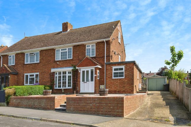 Thumbnail Semi-detached house for sale in Mccarthy Avenue, Sturry, Canterbury, Kent