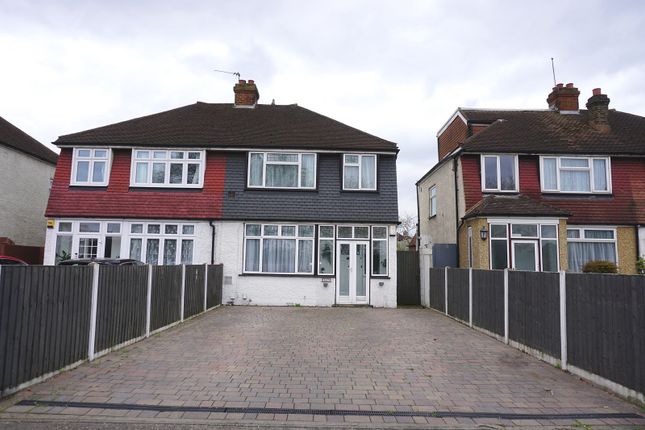 Thumbnail Semi-detached house for sale in Hook Rise South, Surbiton, Surrey.