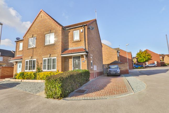 Thumbnail Semi-detached house for sale in Oxland Drive, Hull