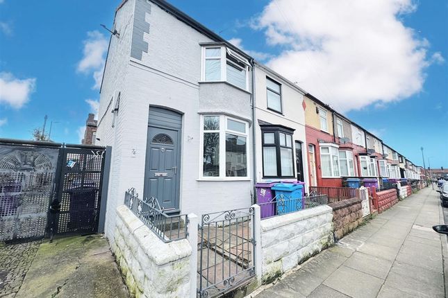 Thumbnail End terrace house for sale in Baden Road, Stoneycroft, Liverpool