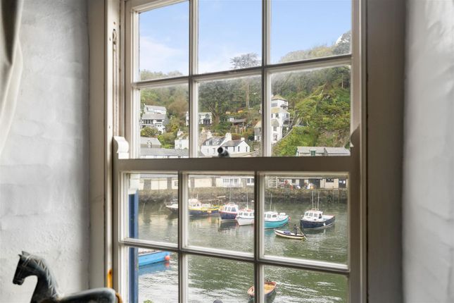 Semi-detached house for sale in Quay Road, Polperro, Looe