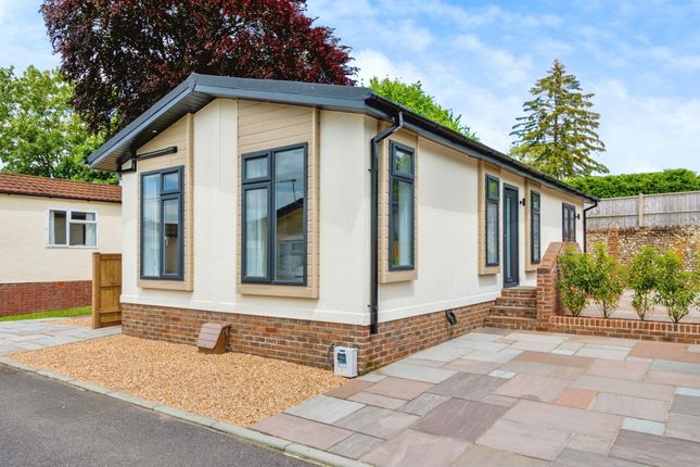 Thumbnail Detached bungalow for sale in Valdean Home Park, Alresford