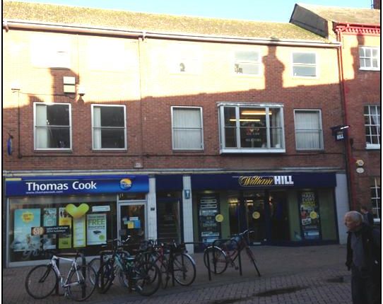 Retail premises to let in St. Peters Street, Hereford