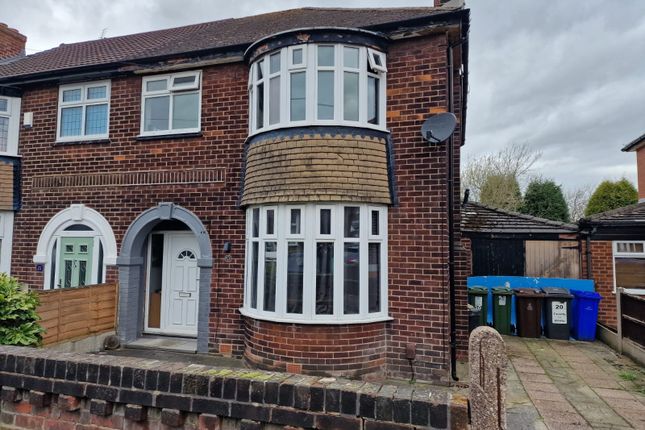 Thumbnail Semi-detached house for sale in Sunningdale Road, Manchester