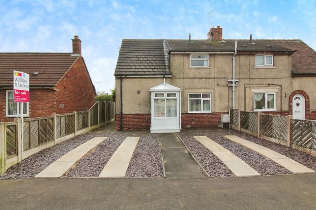 Thumbnail Semi-detached house for sale in Moorfield Avenue, Bolsover, Chesterfield