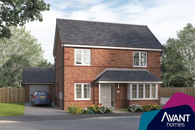 Thumbnail Detached house for sale in "The Nutbrook" at Church Lane, Micklefield, Leeds