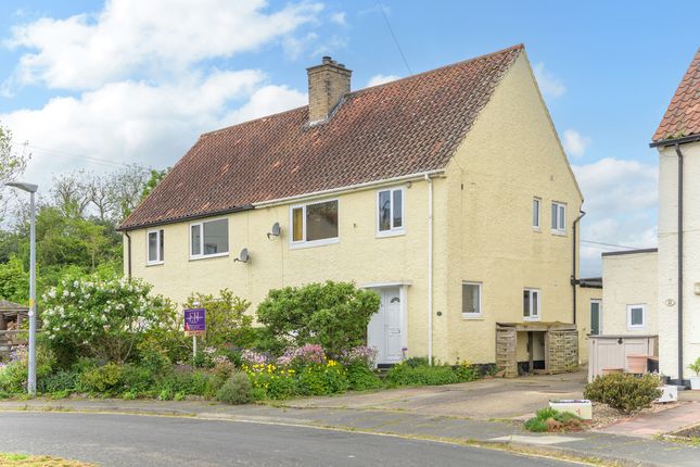 Thumbnail Semi-detached house for sale in Fontside, Mitford, Morpeth, Northumberland