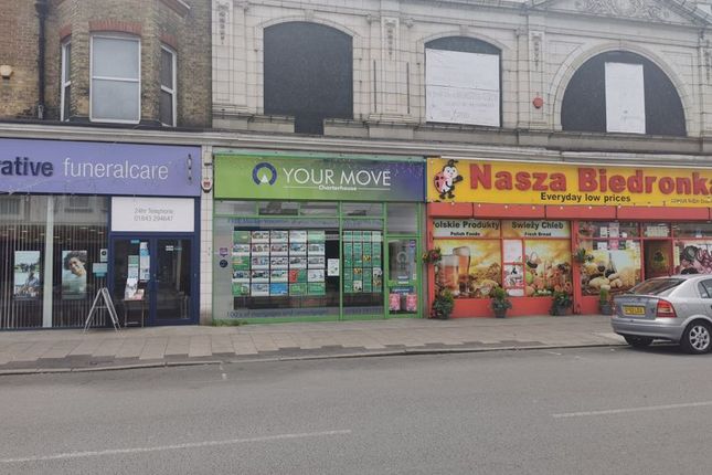 Thumbnail Retail premises to let in Northdown Road, Cliftonville, Margate