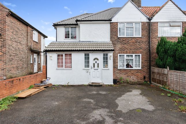 Semi-detached house for sale in Overbury Crescent, New Addington, Croydon