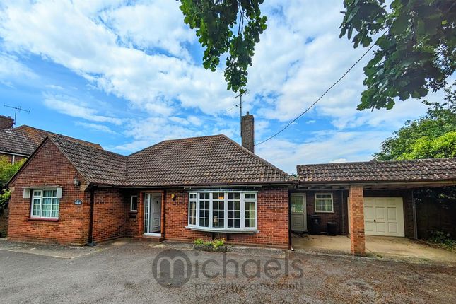 Thumbnail Detached bungalow to rent in Wheatlands, Elmstead Market, Colchester