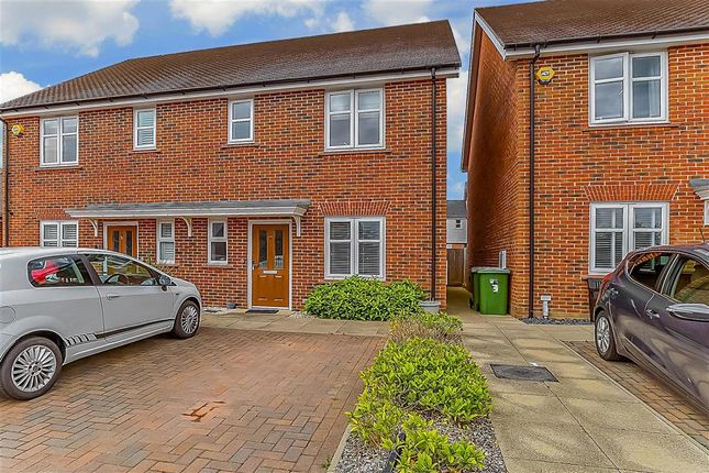 Thumbnail Semi-detached house for sale in Bradford Mews, Southwater, Horsham, West Sussex