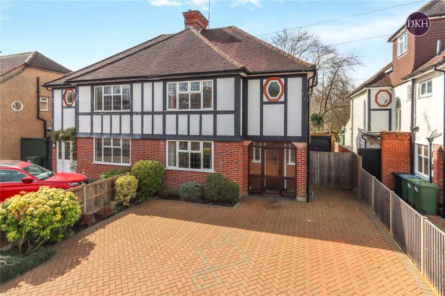 Semi-detached house for sale in Woodland Drive, Watford, Hertfordshire