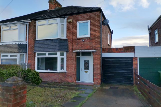 Semi-detached house for sale in Clarendon Road, Thornaby, Stockton-On-Tees, Durham
