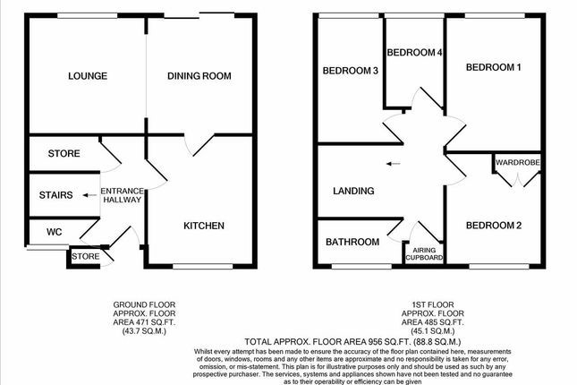 4 Bed Terraced House For Sale In Longmynd Rise Winsford Cw7 Zoopla