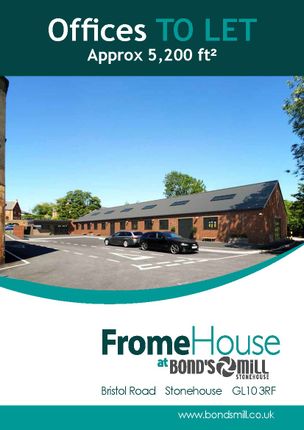 Thumbnail Office to let in Bonds Mill, Stonehouse
