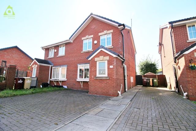 Thumbnail Semi-detached house for sale in Albany Fold, Westhoughton