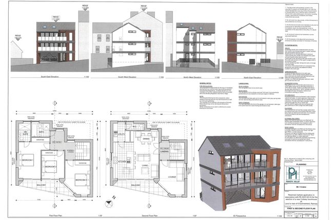 Thumbnail Land for sale in Seamount Road, Ramsey, Isle Of Man