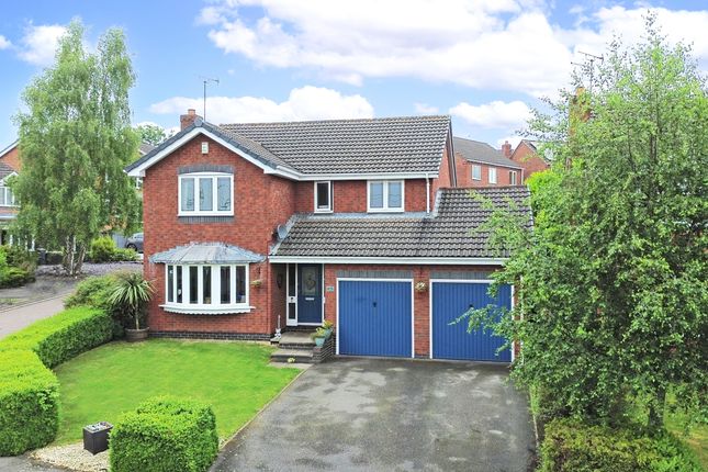 Thumbnail Detached house for sale in Hawthorne Drive, Thornton, Coalville, Leicestershire