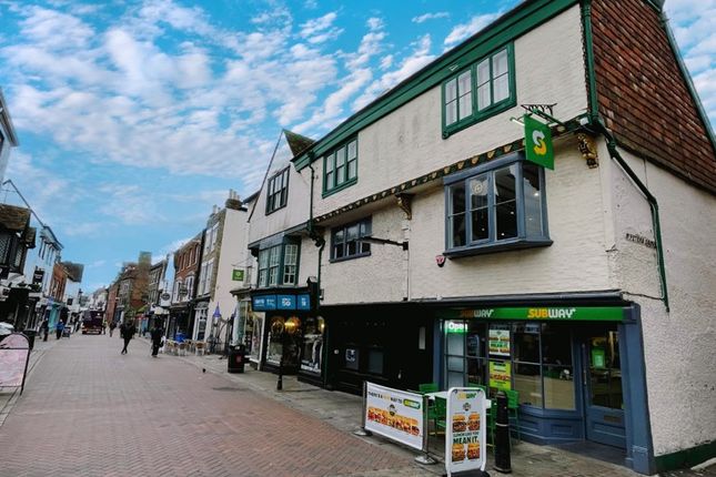 Retail premises to let in 49A, St. Peters Street, Canterbury, Kent