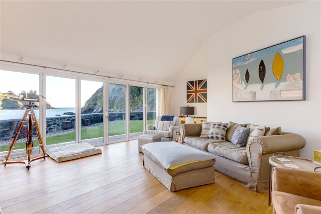 Detached house for sale in St. Catherines Cove, Fowey, Cornwall