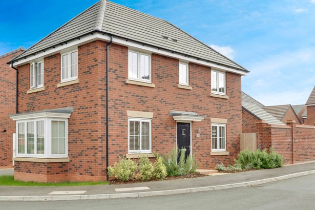 Thumbnail Detached house for sale in Cortanis Lane, Leicester