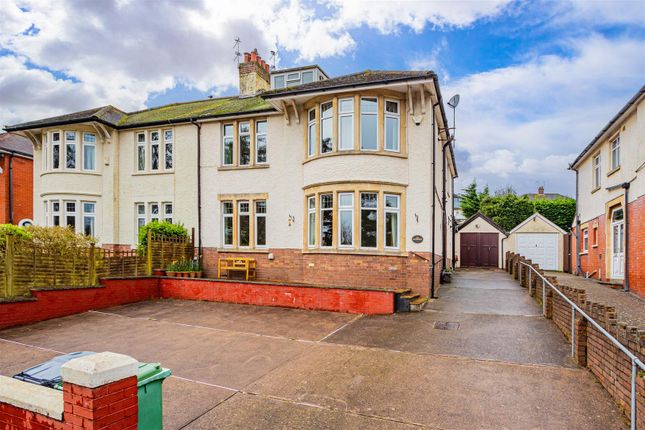 Semi-detached house for sale in Lake Road West, Roath Park, Cardiff