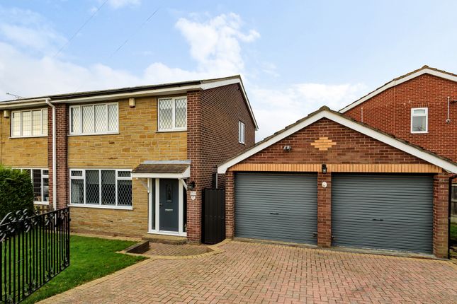 Thumbnail Semi-detached house for sale in Stonegate Drive, Pontefract, West Yorkshire